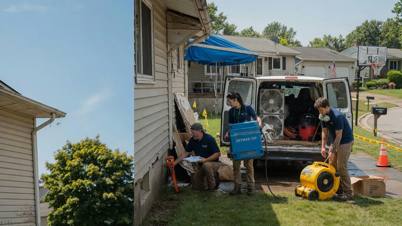 Ceiling Leak Cleanup in Mcknightstown, PA near me